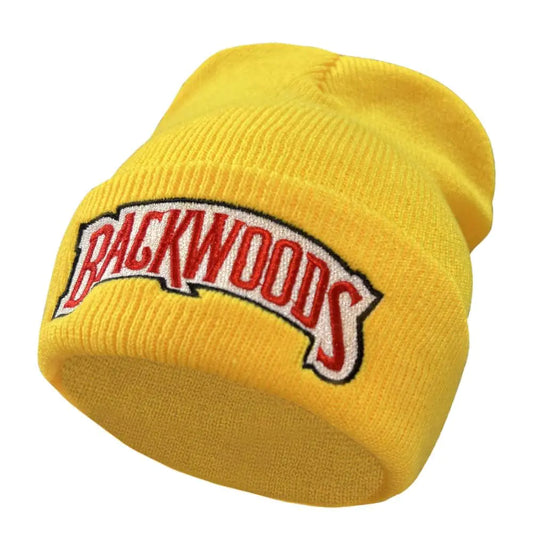 Backwoods Beanie Hip Hop Hats Knit Hats Winter Hats for Men Women (Golden Yellow) Medium